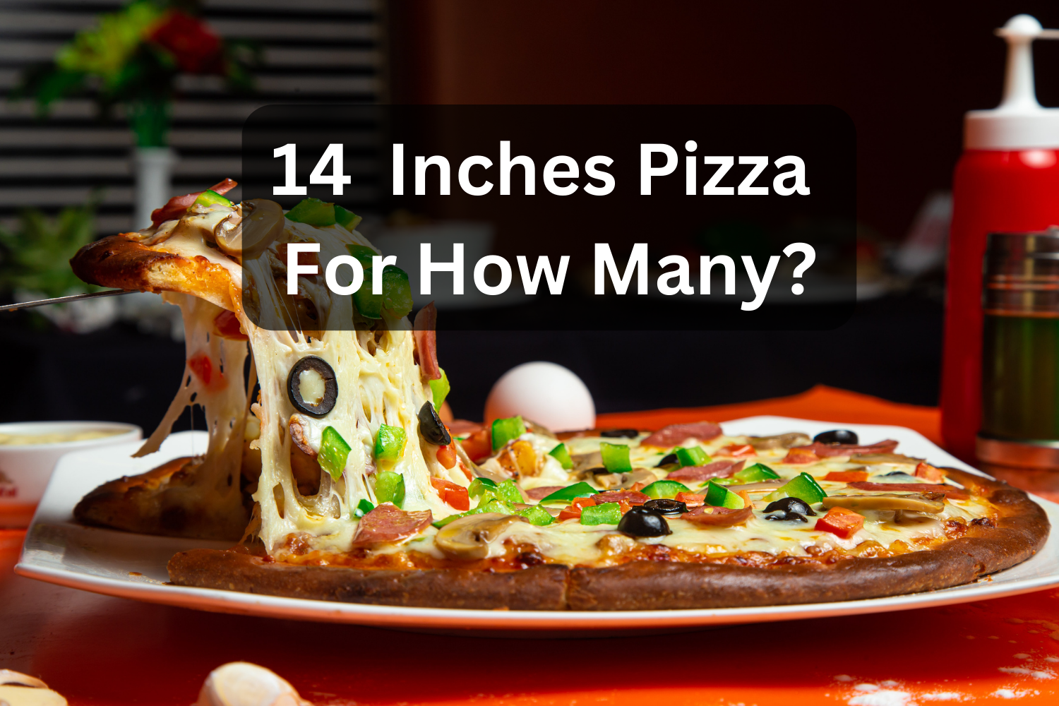 How Many People Does A 14 Inch Pizza Feed 