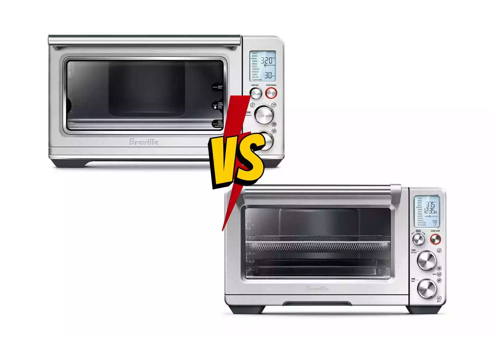 Breville Smart Oven Air vs. Breville Smart Oven Pro